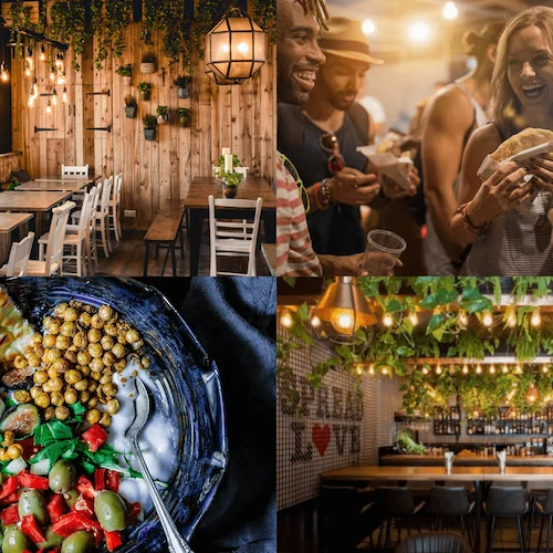 Header imges of vegan food